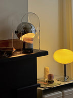 The Roma - Lucy’s Lamps is a modern table lamp with a retro touch, perfect as a bedside lamp, desk lamp, or side table lamp. This minimalist lamp works as a small table lamp, aesthetic desk lamp, or light therapy lamp for bedroom table lamps or table lamps for living room use.